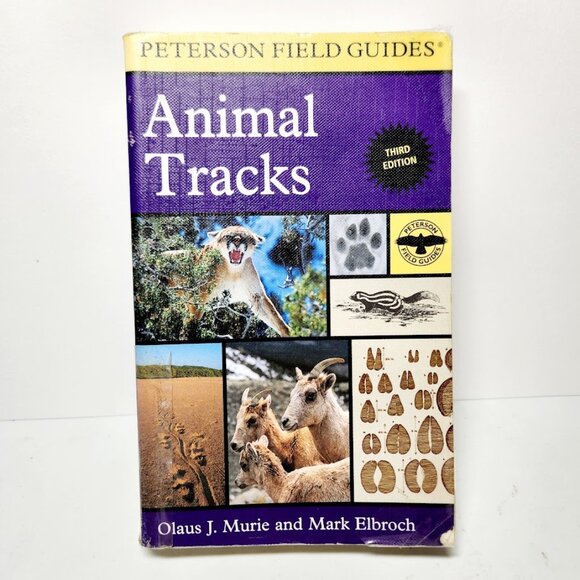 Peterson Field Guides Animal Tracks Guide Reference Book Nature Biology 3rd Edit - Picture 1 of 13